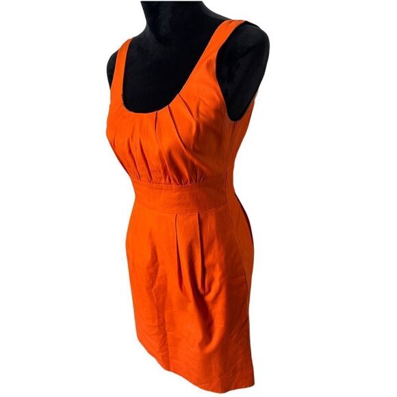 J. Crew Factory Sleeveless Sheath Dress in Coral Size 2 - Picture 10 of 16